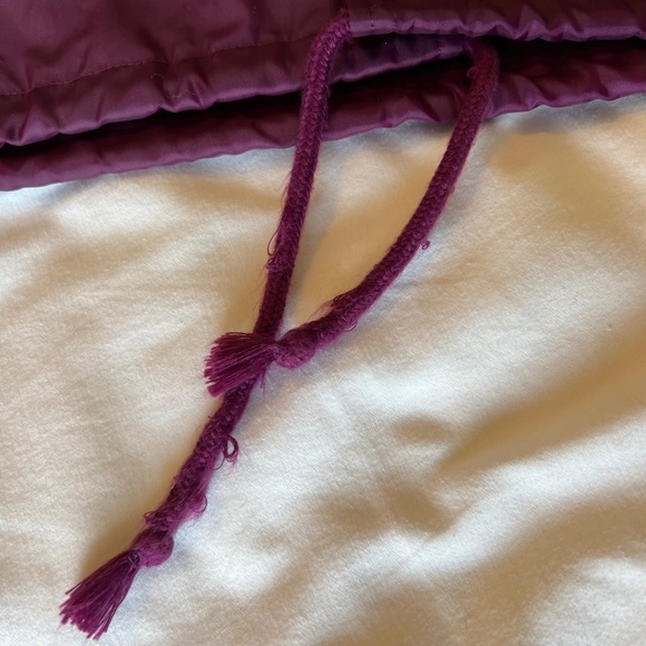 Champion Coaches Jacket with left front script logo-purple, size small, snap up - Picture 8 of 14